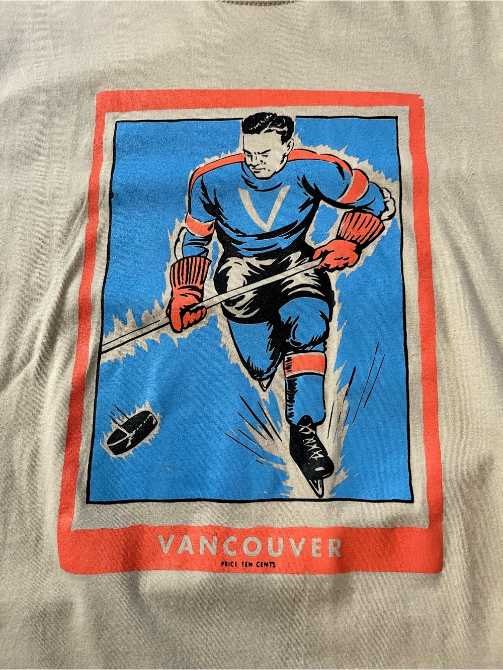 Vancouver Canucks 1945 PCHL Throwback Shirt Medium